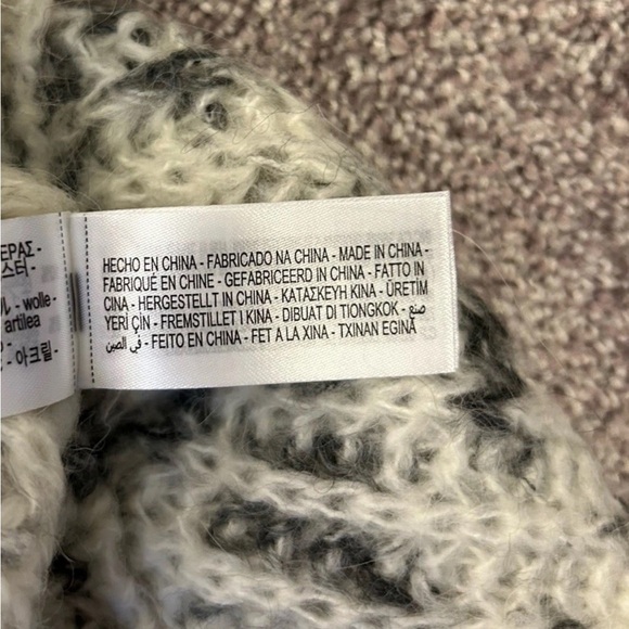 Zara Women's Patterned Knit Sleeveless Turtleneck Sweater Top Size S - NWT $45 - Picture 13 of 13